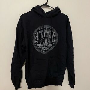 Black Graphic Hoodie